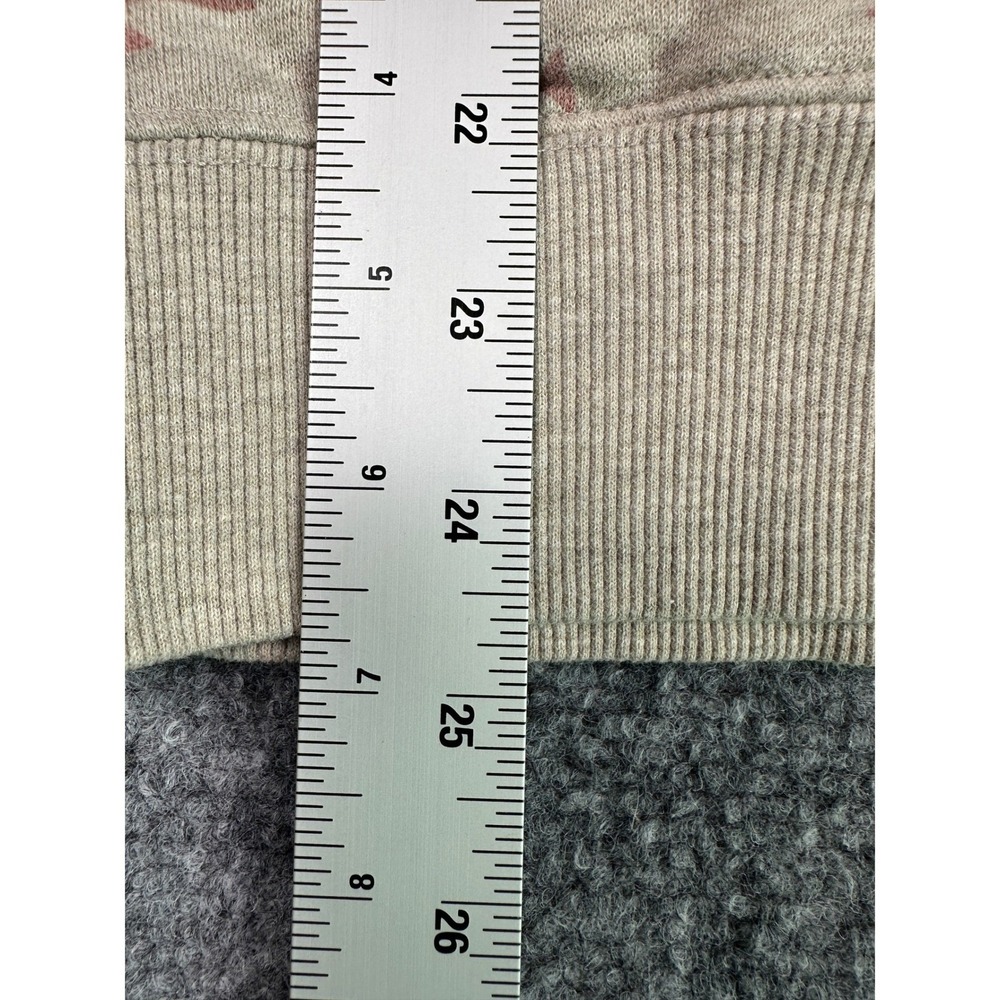 Ariat Hoodie Womans Small Southwestern Aztec Print Sweatshirt Pink Tan Pullover - Picture 4 of 10